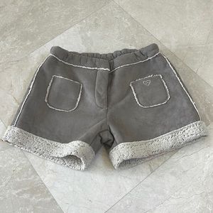 Chateau de Sable suede kids shorts
